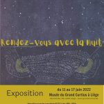Affiche 2022 Rendez-vous avec la nuit