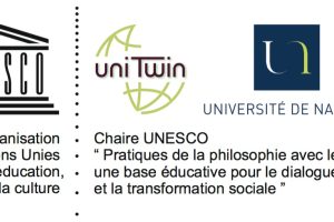 LOGO CHAIRE UNESCO PHILOSOPHIE AVEC LES ENFANTS